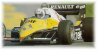 Nelson Piquet dans sa Renault en 1983