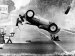 Accident spectaculaire de Hans Herrmann  Avus en 1959