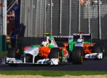 Adrian Sutil et Paul Di Resta dans la Force India VJM04