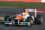 Force India demeure en milieu de peloton