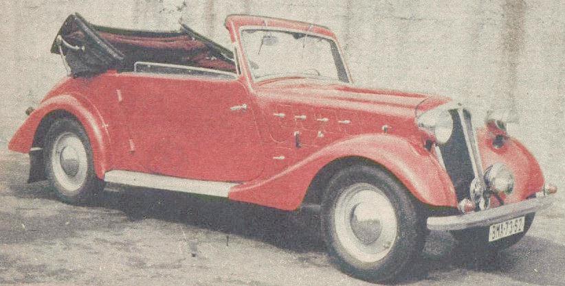 Borgward Hansa 1100 de 1934