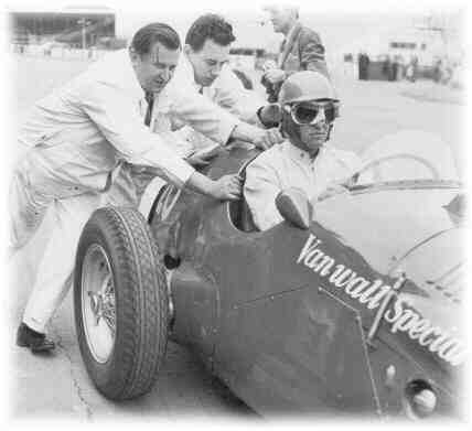 La Vanwall dans les annes 1950